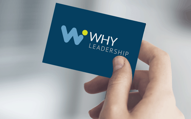 why leadership business card logo 