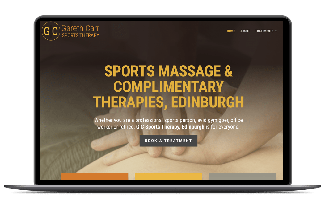 GC Sports Therapy Website