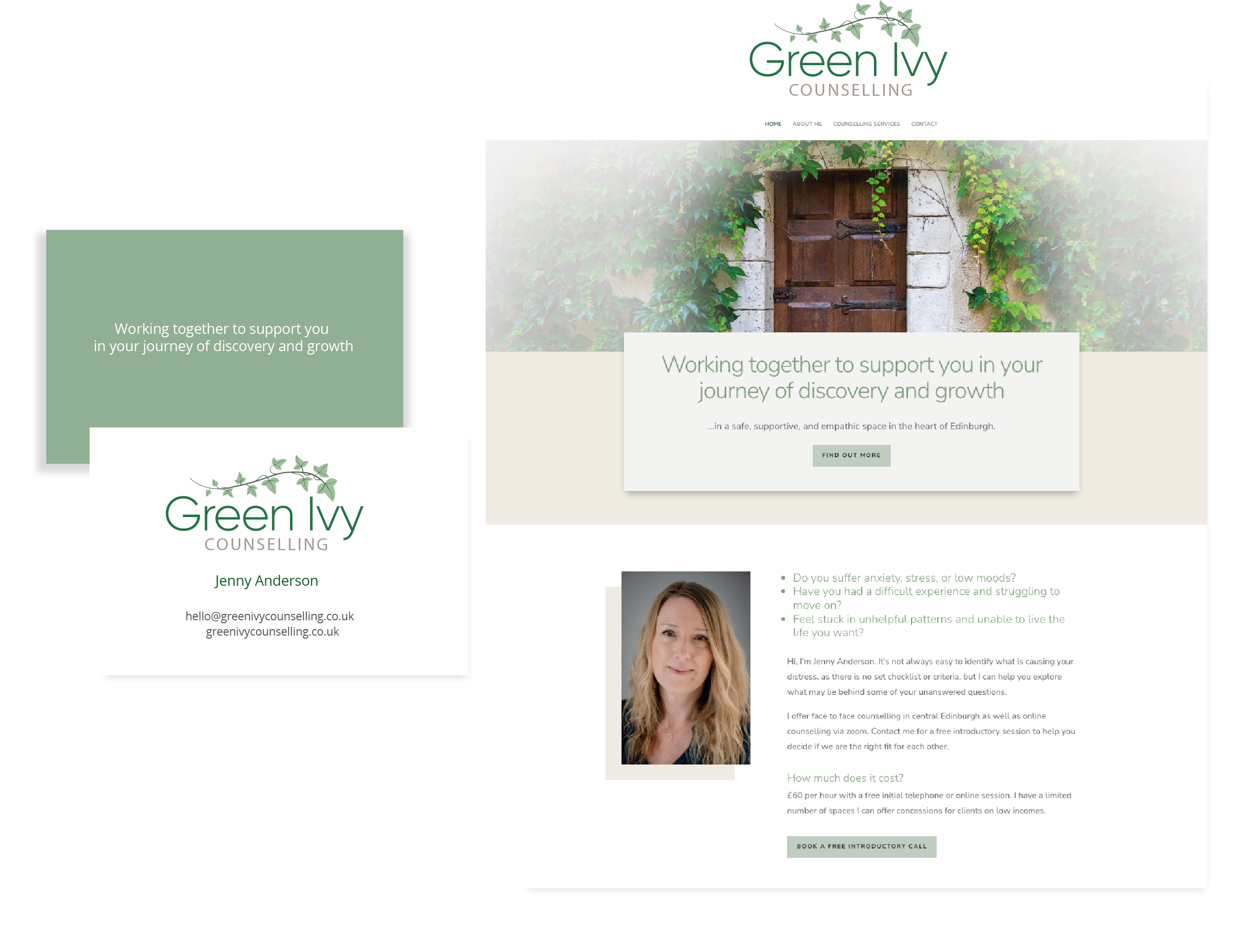 julie neilson media business card